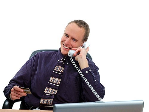 Man-on-phone